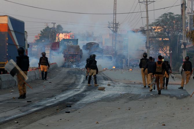 Pakistan napad policija