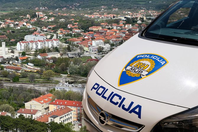 Hrvatska, Knin, policija