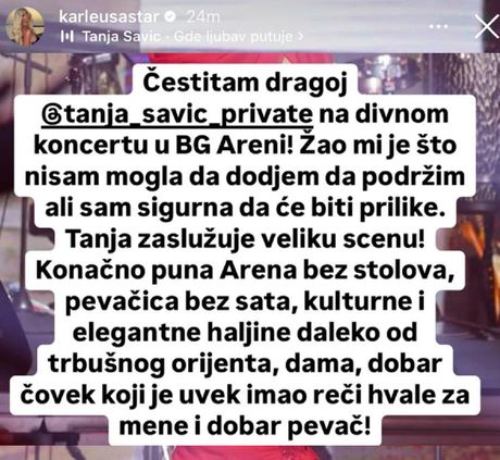 Jelena Karleuša Tanja Savić