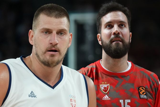 Nikola Jokić i Miroslav Raduljica