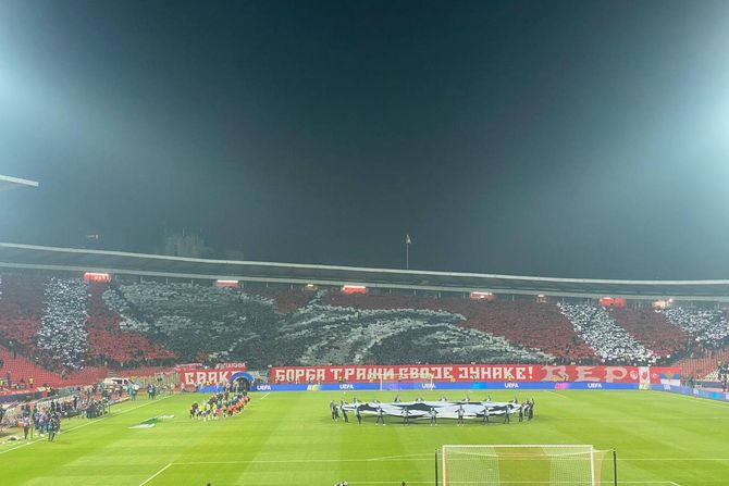 Koreografija FK Crvena zvezda