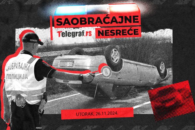 Saobraćajne nesreće za 26. novembar