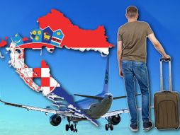 Čovek sa koferima, Hrvatska