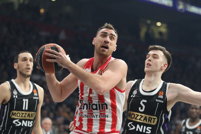 Košarka Evroliga KK Partizan KK Olimpijakos