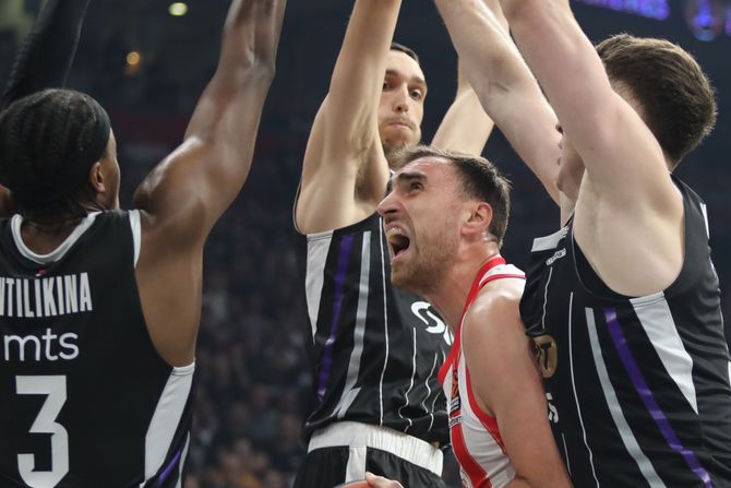 Košarka Evroliga KK Partizan KK Olimpijakos