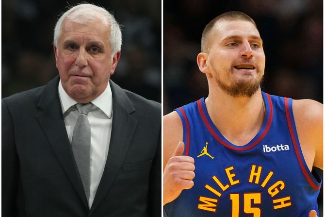 Željko Obradović, Nikola Jokić Željko Obradović, Nikola Jokić