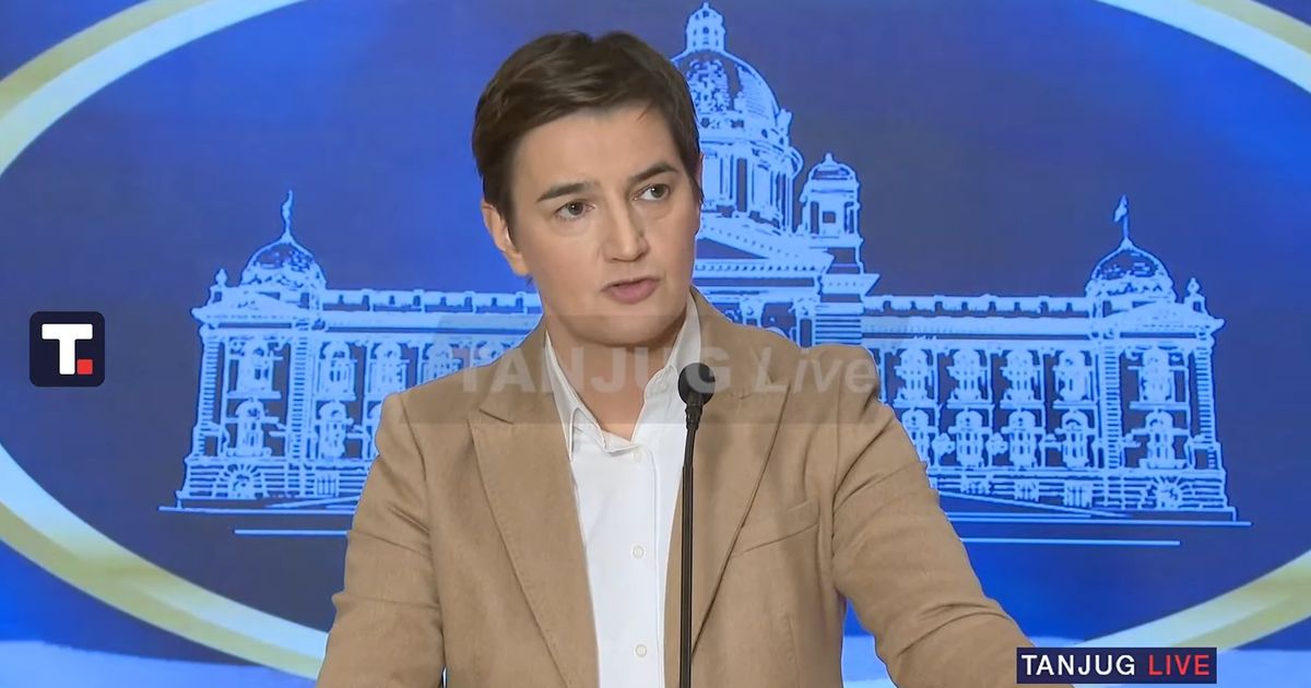 Ana Brnabić obraća se iz Skupštine Srbije: Pogledajte kako 60 ljudi maltretira hiljade u ovom gradu