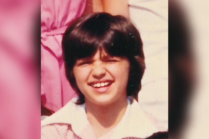 Nina Badrić kao devojčica Nina Badrić kao devojčica