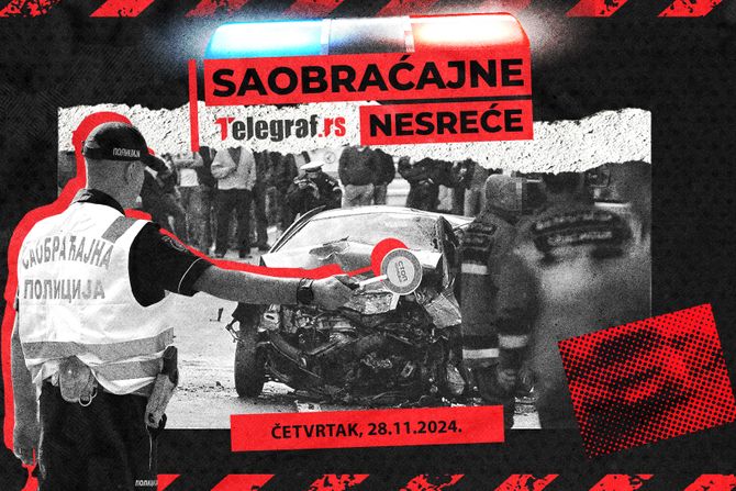 saobracajne nesrece za 28.novembar