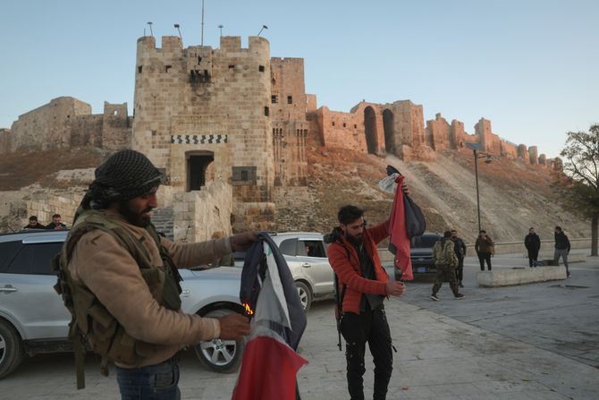 Sirija, Aleppo, pobunjenici