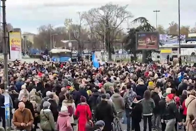 novi sad stanica protest