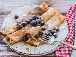 palačinke, posne palačinke, recept za posne palačinke, recept za palačinke, palačinke sa voćem
