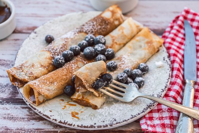 palačinke, posne palačinke, recept za posne palačinke, recept za palačinke, palačinke sa voćem