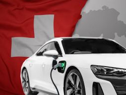 Švajcarska , električni auto