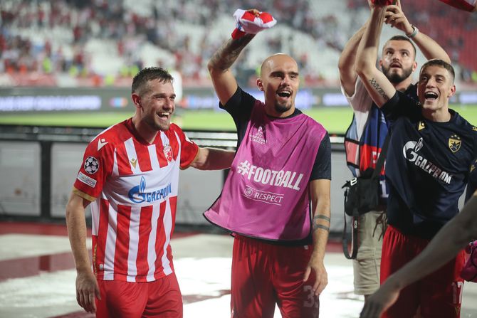 Vanja Drkušić, Timi Elšnik, Bruno Duarte, FK Crvena zvezda