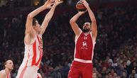 Olimpija Milano - Zvezda: Crveno-beli ne liče na sebe, Mirotić i Menion nezaustavljivi