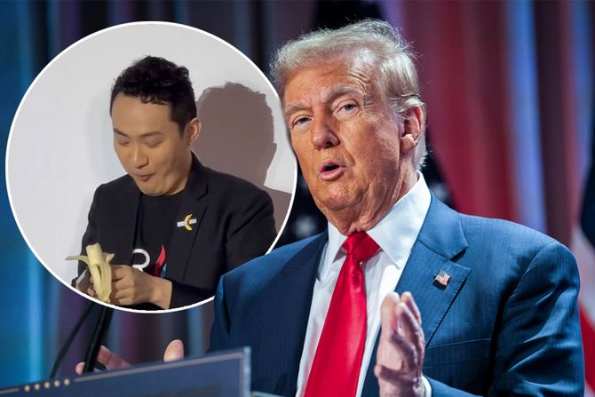 Donald Trump, Justin Sun