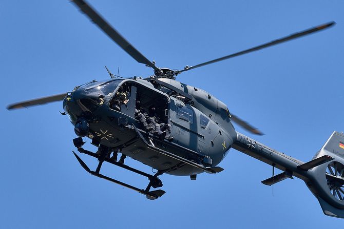 Bundeswehr Hunters Luftwaffe Airbus Helicopters H145M registration 76-13