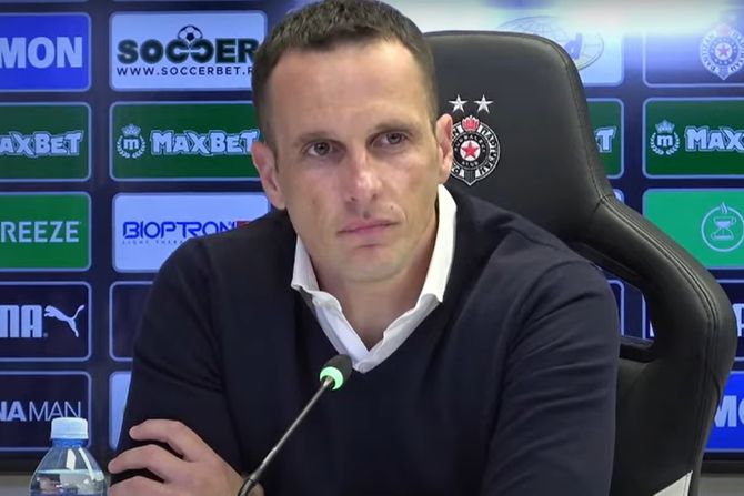 Marko Jovanović trener - FK Partizan