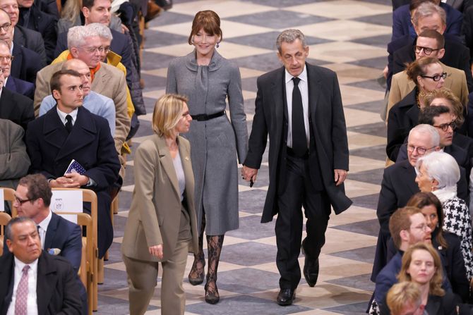 Katedrala Notr Dam u Parizu, otvaranje, Karla Bruni i Nikola Sarkozi Katedrala Notr Dam u Parizu, otvaranje, Karla Bruni i Nikola Sarkozi