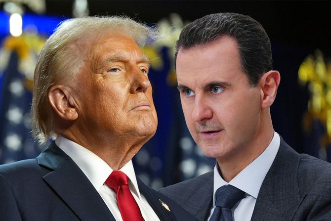 Donald Tramp i Bašar Al Asad