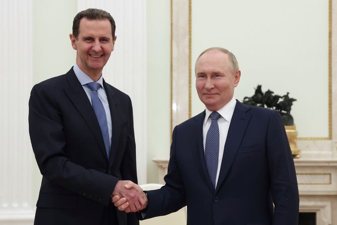 Vladimir Putin Bašar al Asad