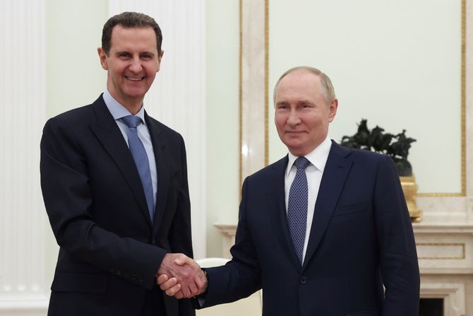 Vladimir Putin Bašar al Asad Vladimir Putin Bašar al Asad
