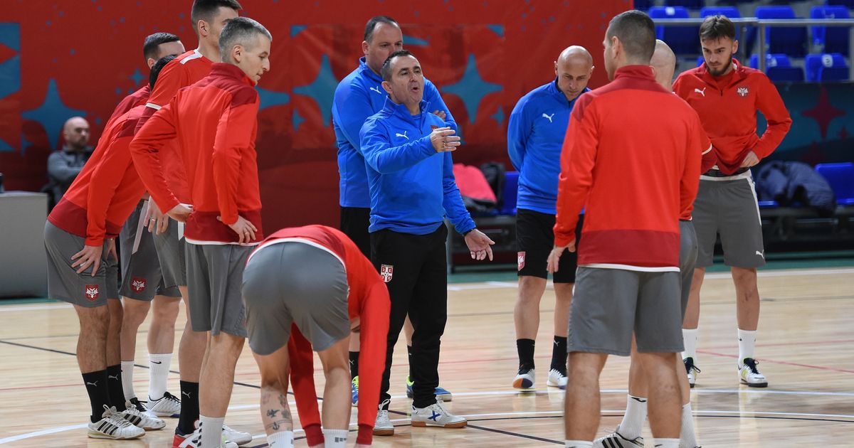 Futsal reprezentacija Srbije odigrala nerešeno protiv Češke