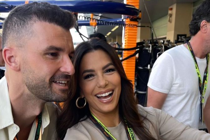 Grigor Dimitrov i Eva Longorija Grigor Dimitrov i Eva Longorija