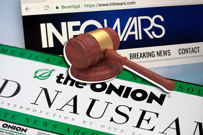 The Onion, Infowars