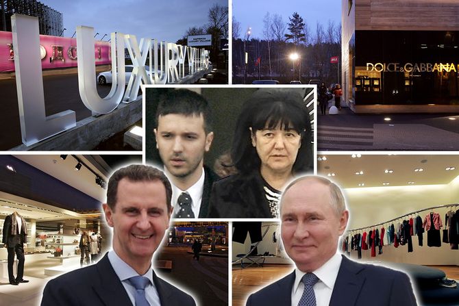 putin, asad, Marko Miloševića, Mira Marković, Barvikha Rusija Bašar al Asad