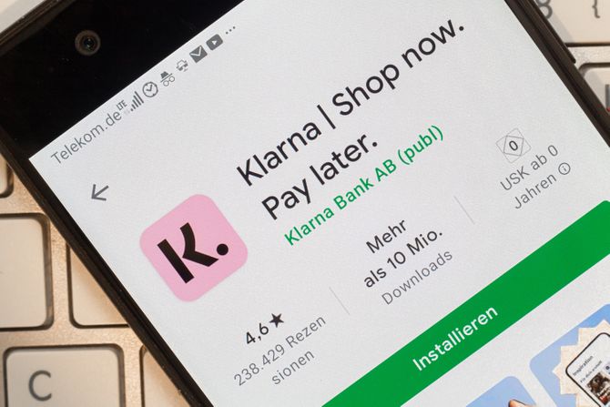 Klarna aplikacija