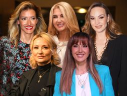 Jovana Joksimović, Goca Tržan, Jelena Tomašević, Aleksandra Radović i Vesna Dedić