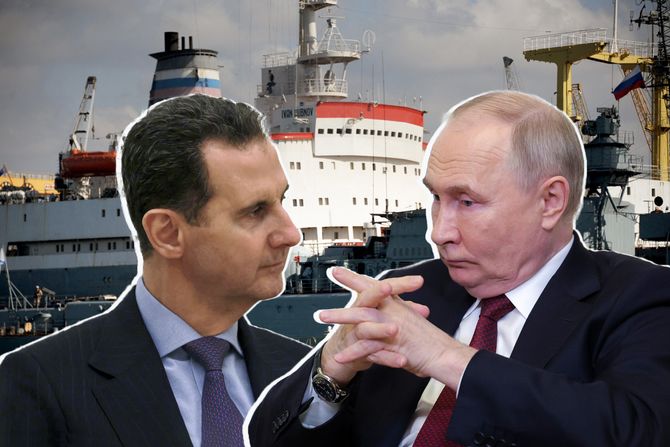 Ruska vojna baza Tartus, Sirija, Bašar Al Asad i Vladimir Putin Ruska vojna baza Tartus, Sirija, Bašar Al Asad i Vladimir Putin
