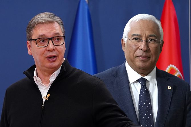 Aleksandar Vučić i i Antonio Košta