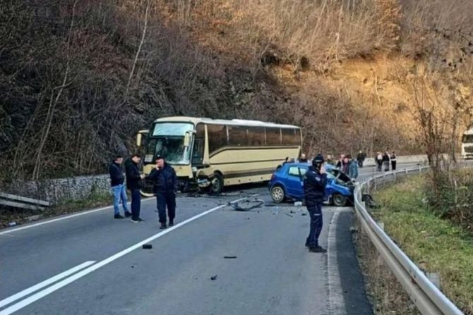 Maglič saobraćajna nesreća