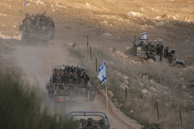 Golan Heights Izrael vojska Golanska visoravan