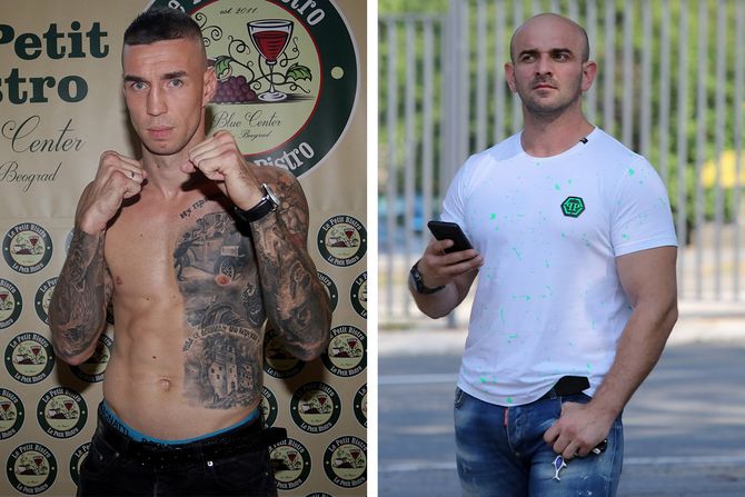Marko Nikolić bokser i Lepomir Bakić Marko Nikolić bokser i Lepomir Bakić