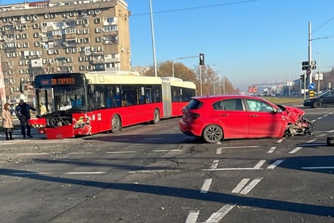 Udes na Novom Beogradu