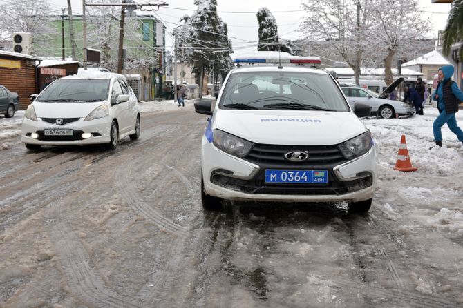 Abhazija, policija