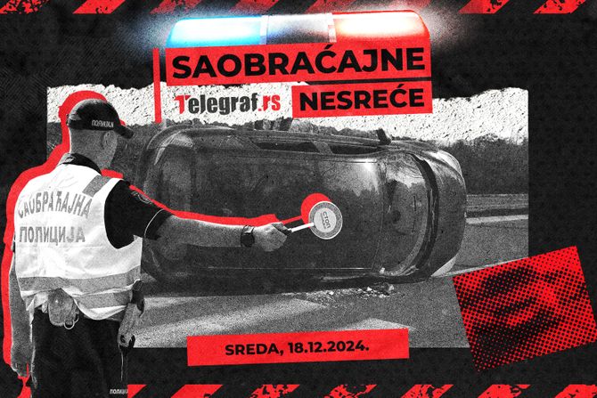 Saobraćajne nesreće za 18. decembar