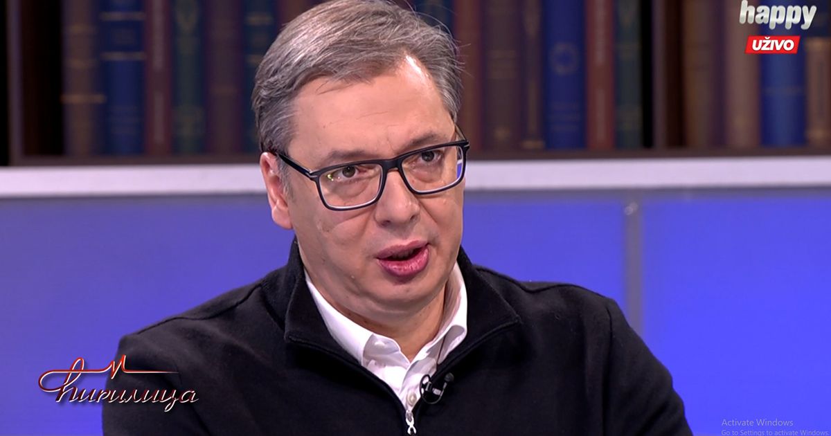 Vučić se sastao sa upravnikom Biblioteke Matice srpske Selimom Radulovićem