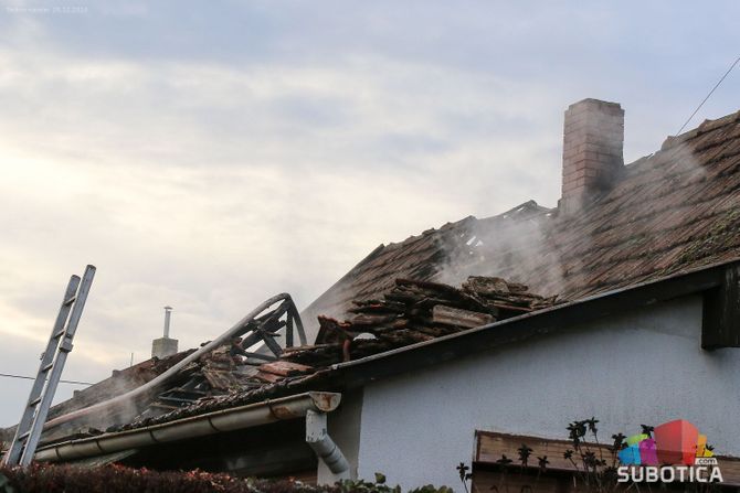 Požar u porodičnoj kući