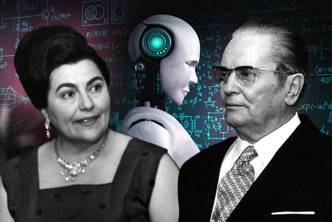 Jovanka Broz, Josip Broz Tito, veštačka inteligencija Jovanka Broz, Josip Broz Tito, veštačka inteligencija