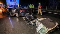 Šleper je zakočio, ali on nije: Mladić stradao u stravičnoj nesreći na auto-putu, fotografije su potresne