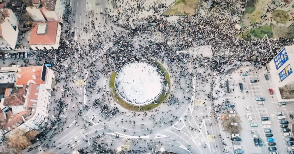 Završen protest i blokada saobraćaja na Slaviji