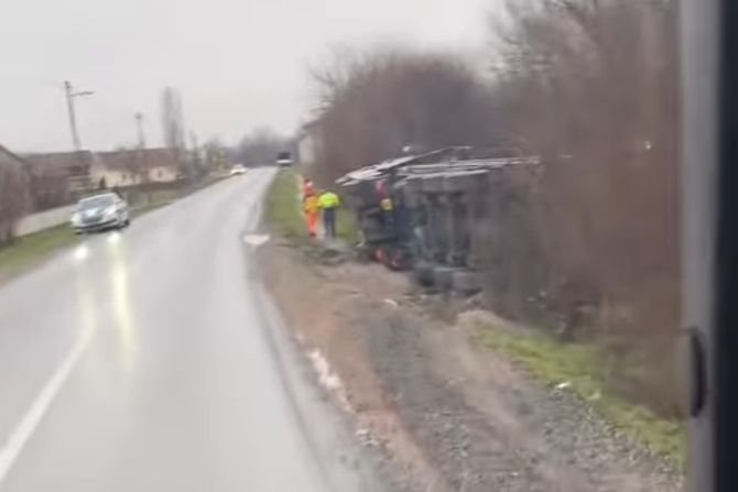 Saobraćajna nezgoda u Klenju