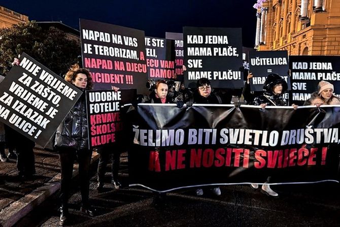 Protest Zagreb