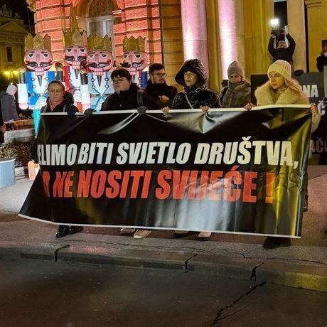 Protest Zagreb