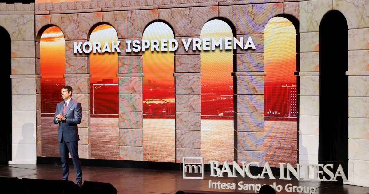 Korak ispred vremena: Banca Intesa obeležila 20 godina poslovanja